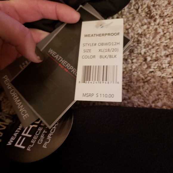 *NWT*Boys Weatherproof Coat - Picture 4 of 8